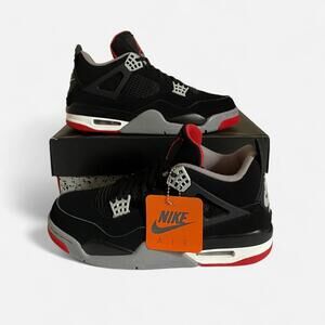 Jordan 4 retro bred 2019 - size 11 M / 12.5 W US / 44 EU